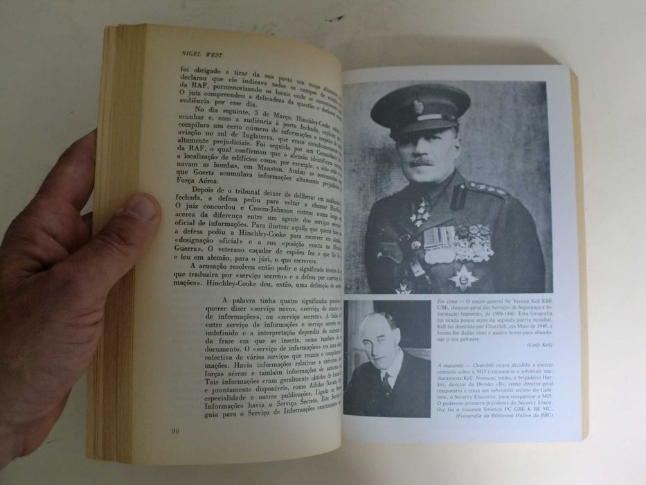 MI5 - Operações dos serviços de segurança britânicos 
de Nigel West