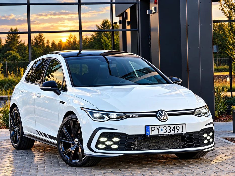 Volkswagen Golf -= Volkswagen Golf VIII GTD 2022r lift max opcja - raty - zamiana