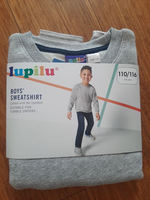 Nowa bluza Lupilu 110/116