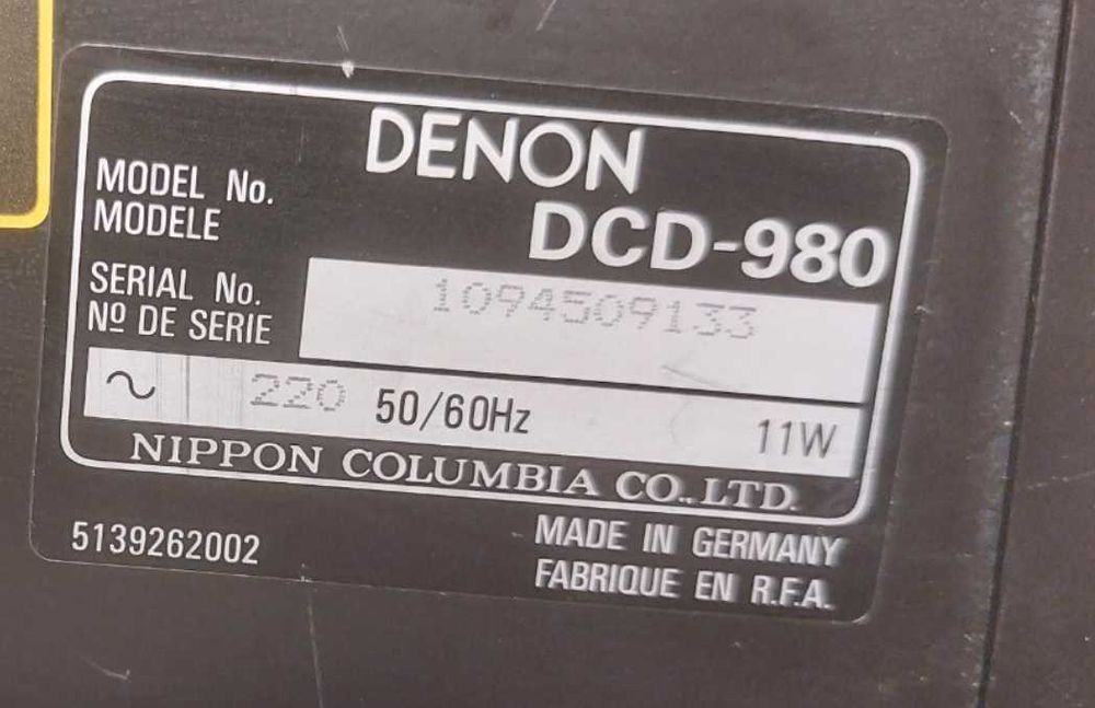 програвач CD-дисків Denon DCD-980