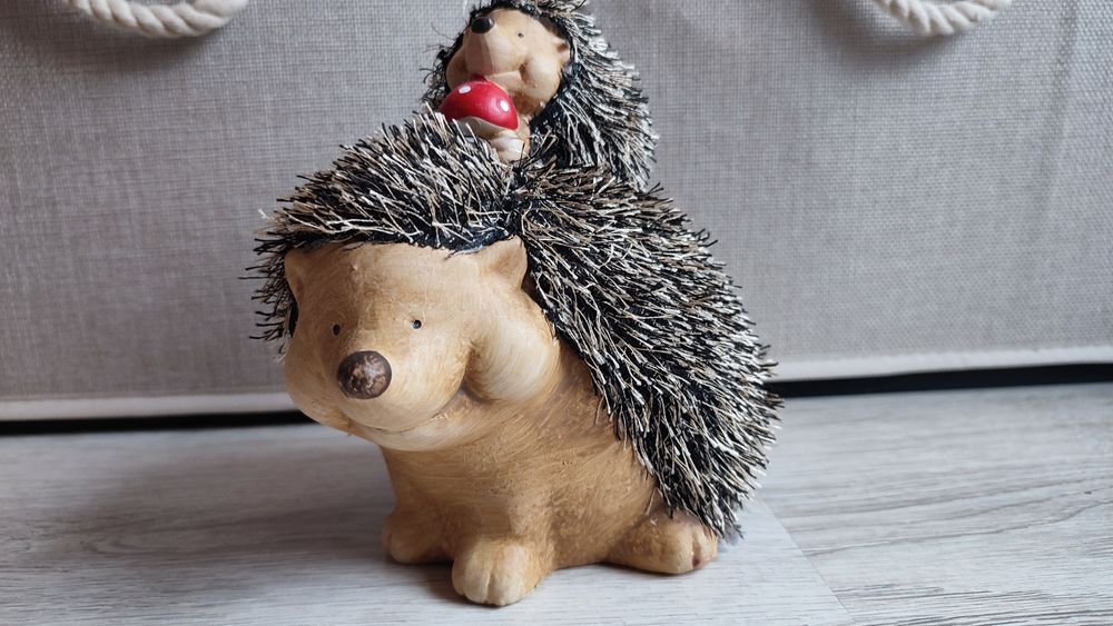 Ozdoba jesienna jeże