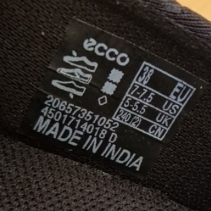 Сліпони мокасини Ecco Soft 2.0 / розмір 38,39 оригінал