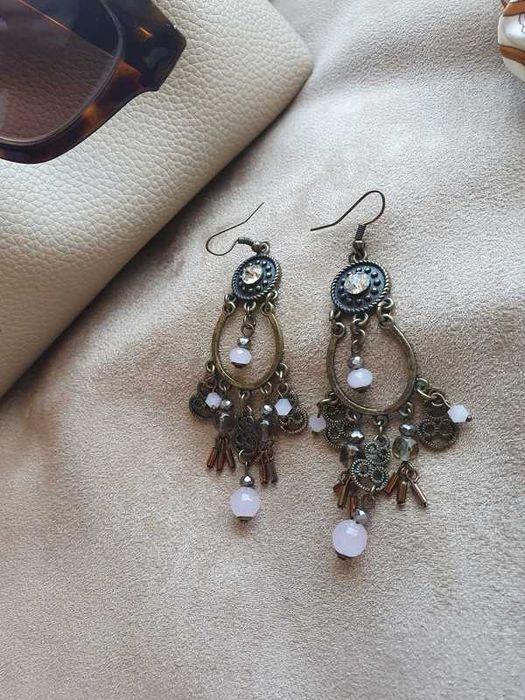 Przepiękne kolczyki zwisające Zara