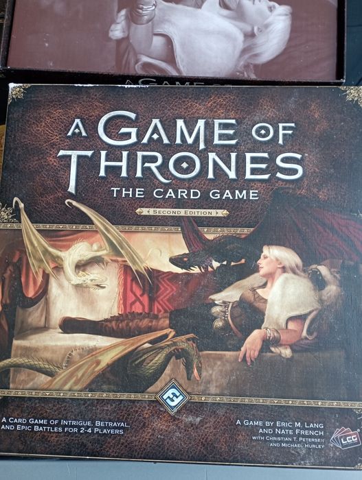 Jogo de cartas " Game of Thrones the Card Game Second Edition "