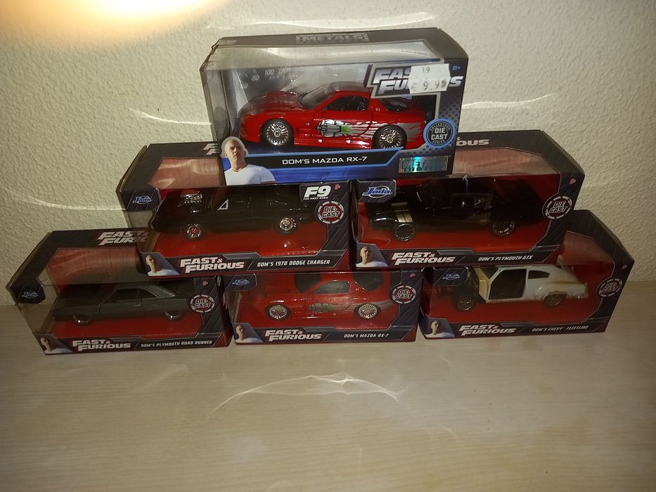 Miniaturas Fast and Furious