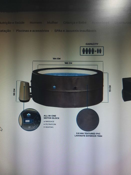 SPA jacuzzi Netspa  Vita Premium