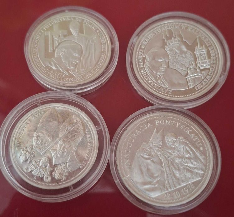 Medale Papież srebro 0.500 52 gramy