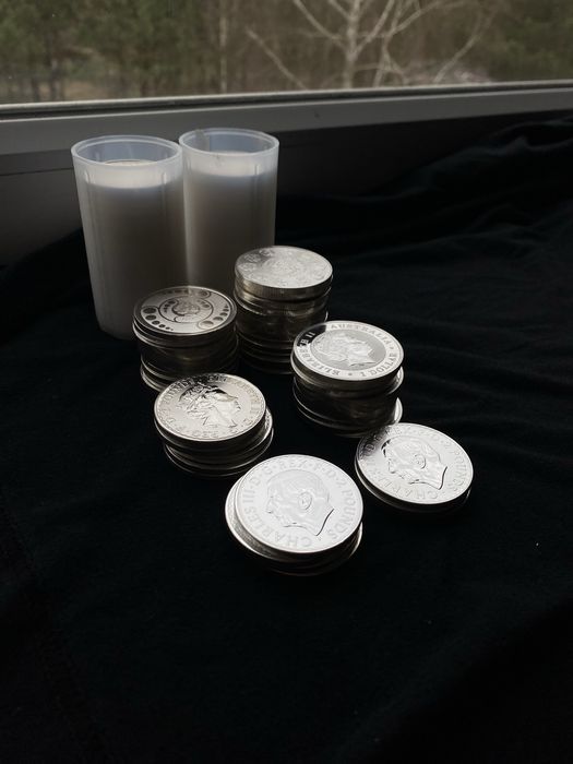 ‼️Срібні монети монети срібні срібло‼️