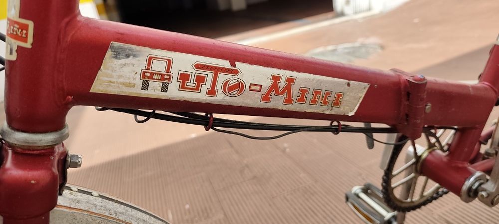 Bicicleta Antiga Dobravel AutoMini