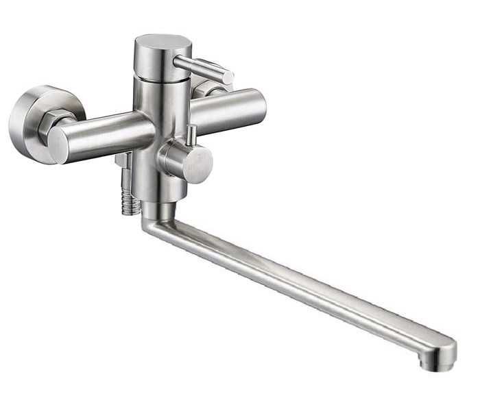 Кран у ванну/ змішувач на ванну/ кран на ванну/нержавіючий кран