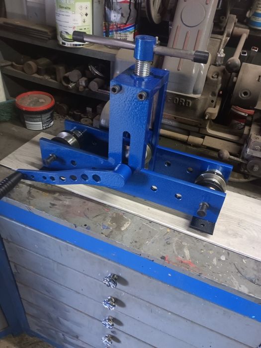 Calandra manual para tubos