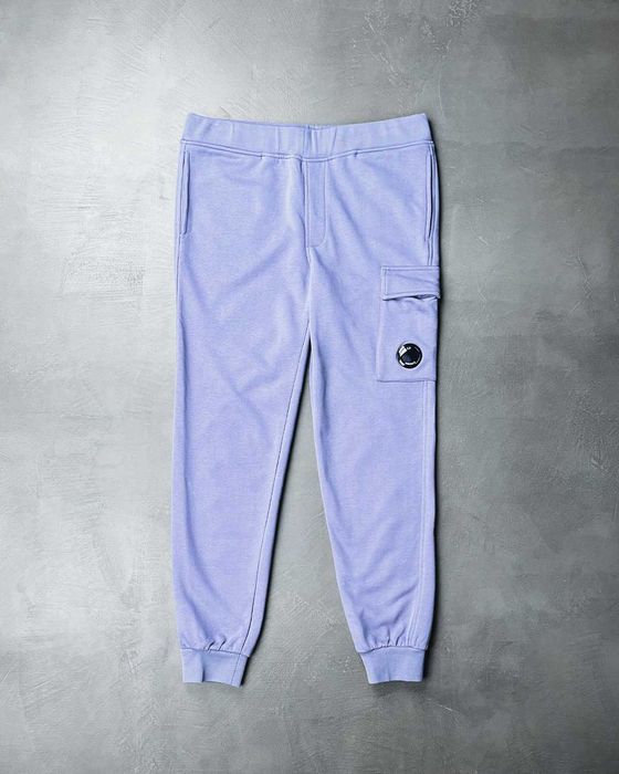 Штани C.P. Company Diagonal Raised Fleece Lens Sweat Pants Avio Blue