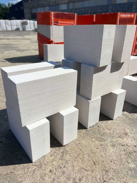 Газоблок 600×200×300 мм – Стіновий, Теплий, Зі Складу + Доставка