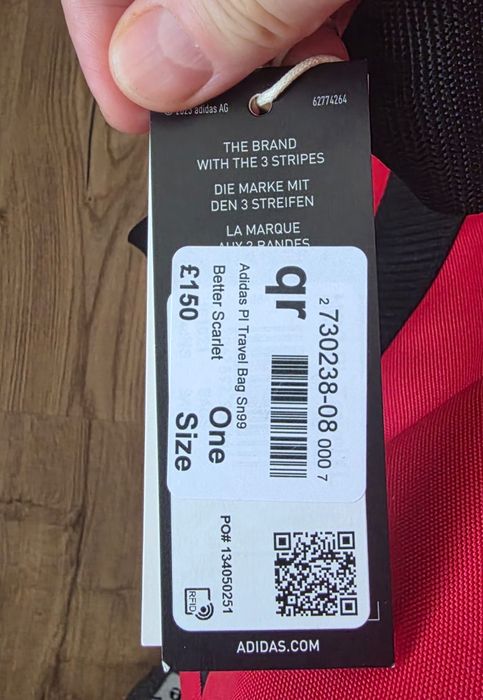 Torba podróżna ADIDAS Rreprezentacji Polski, 140l