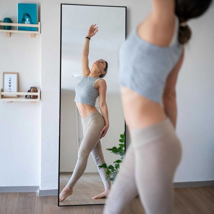 Nowe lustro kwadratowe / stojące / 179x85cm / lusterko / salon / R105!