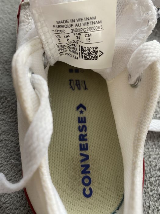 Trampki converse rozmiar 24