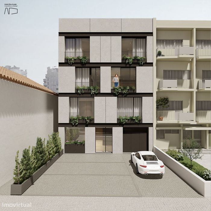 T0 Novo c/ Varanda em Mafamude (Centro de Gaia)