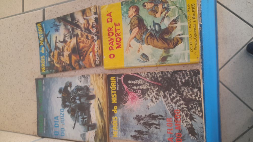 Lote 4 livros guerra