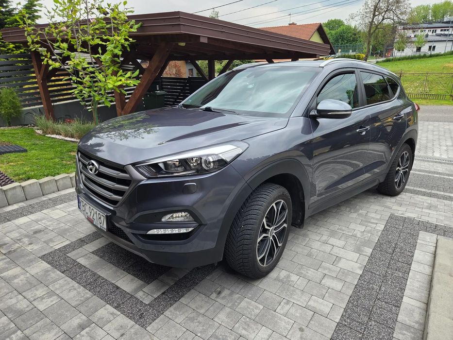Hyundai Tucson TUCSON, 1,6 T-GDI, stan IDEALNY, 55tyś przebiegu!