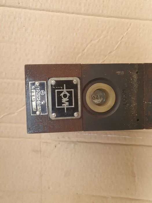 Zawór hydrauliczny TYP-ZSZ1-160   ze sterowaniem