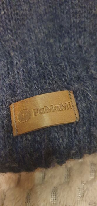 Komin damski PAMAMI rękawiczki zimowe