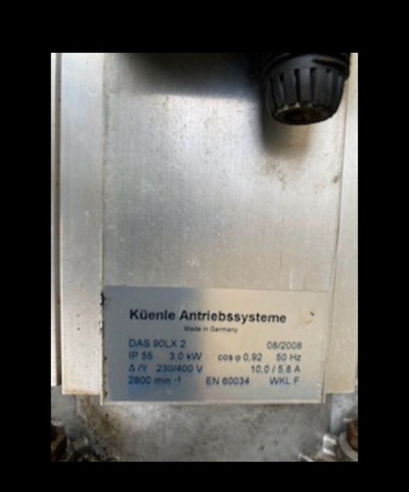 Pompa hydrauliczna z silnikiem i zbionikiem