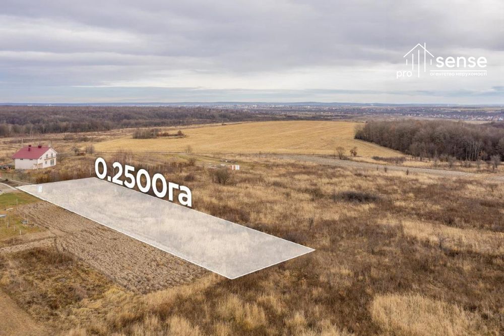 Ділянка 25сот. під будівництво с. Посіч