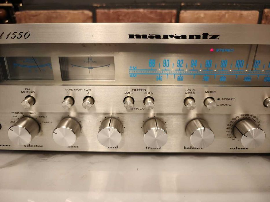 MARANTZ Model 1550 ! Znakomity amplituner Vintage ! Wysoki model !