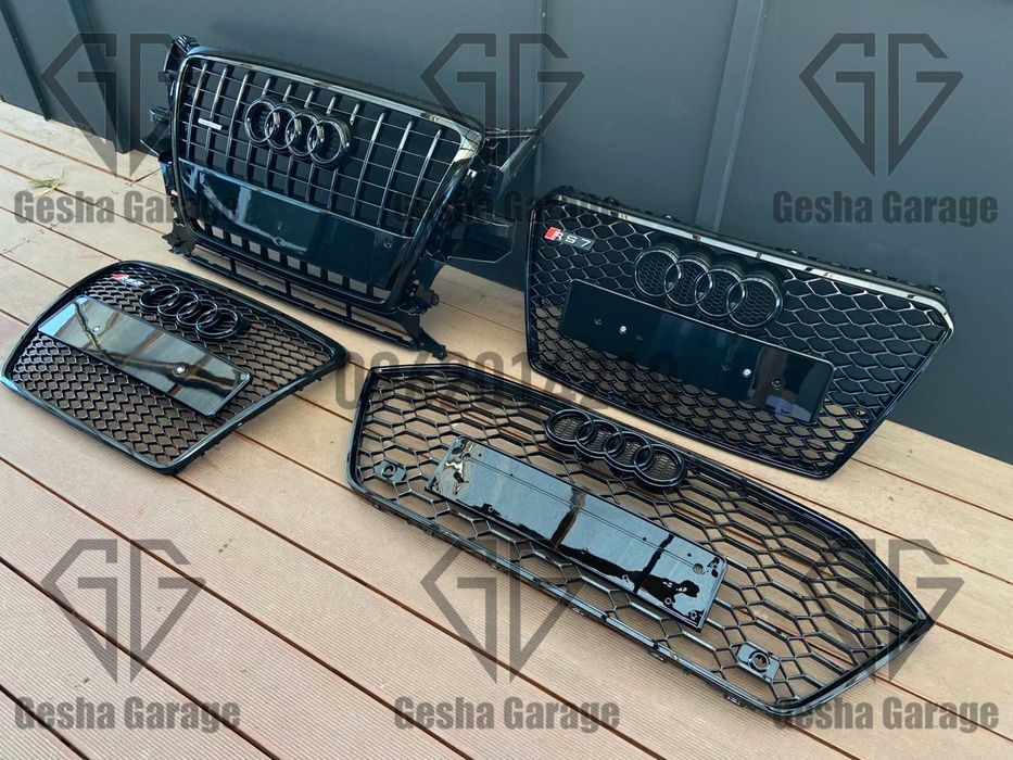 НОВЕНЬКІ Решітки радіатора решетки радиатора audi ауді ауди