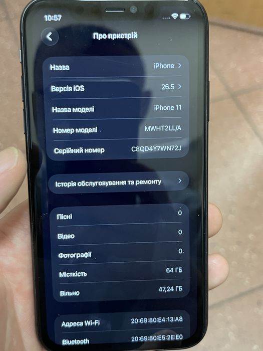 Iphone 11 64gb чорний