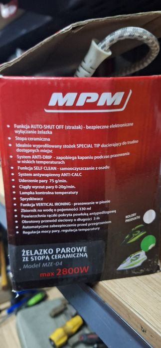 Żelazko MPM 2800W