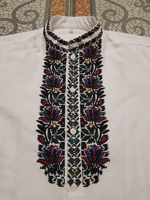 Чоловіча вишита сорочка, вишиванка (39)