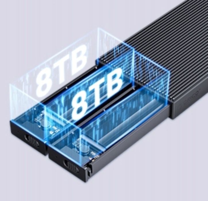 Obudowa dysku ORICO Dual-bay M.2 NVMe SSD BM2C3-2N