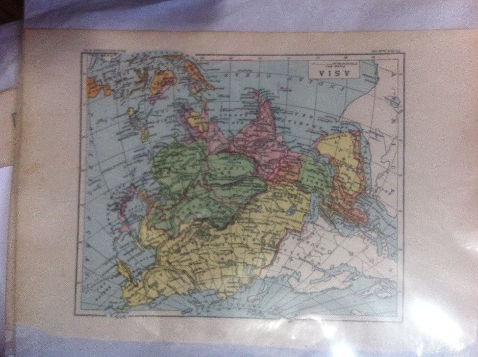 lote de 8 mapas Século XIX