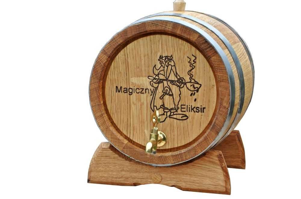 Beczka Dębowa 3 L 4 L 5 L 10 L 15 L 20 L Na whisky Bimber Wino Wesele
