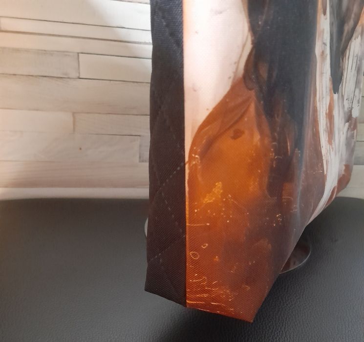 Torba, torebka, shopperka wodoodporna - dziewczyna i koń