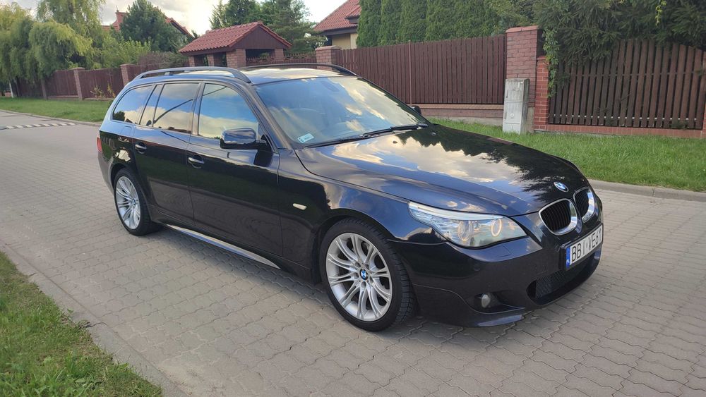 BMW 530D e61  M-Pakiet Bezwypadkowa dobrze wyposażona ZAMIANA