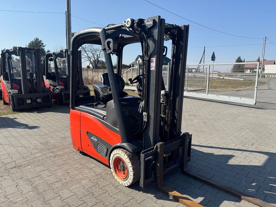 Linde E14  Evo Tylko 3560mth triplex przesuw wolny skok h16 h18 toyot e16  Linde e14 EVO 2016 Triplex przesuw e16 e18 h16 h18 toyot