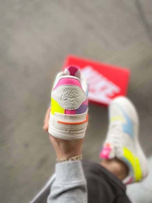 Жіночі nike air force 1 shadow multicolor 38 розмір, останні!