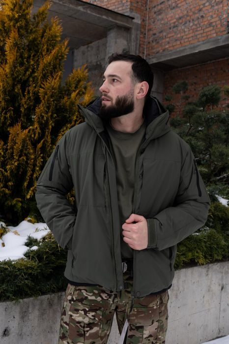 Куртка зимова Олива Dragon 10.0 до -25 пуховик тактичний військовий