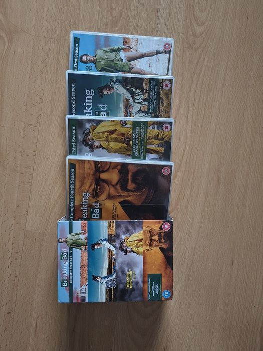 DVD Breaking Bad Complete Seasons 1-4, wersja angielska