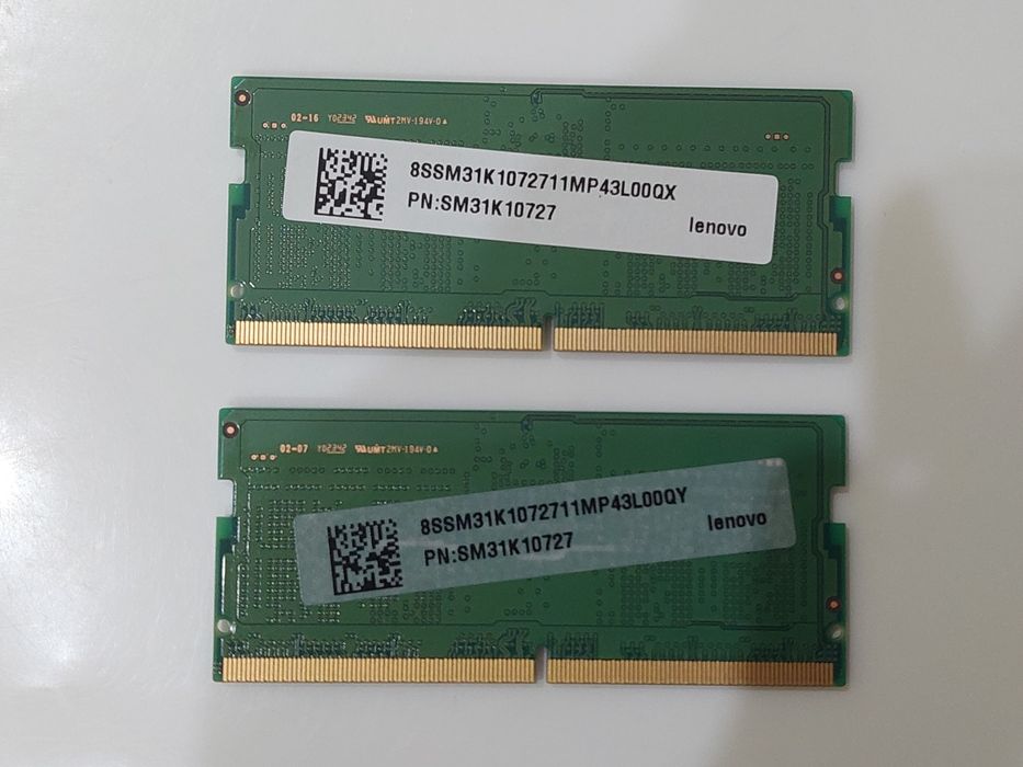 Оперативная память RAM 8GB  Samsung SODIMM DDR5 5600MHz