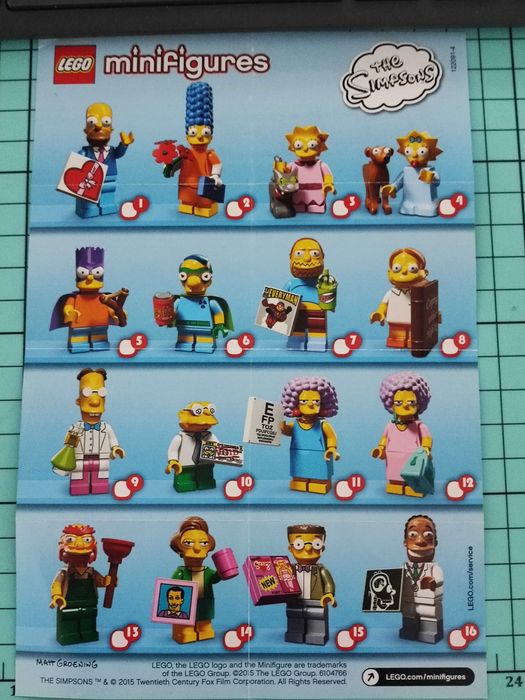 Minifiguras LEGO The Simpsons Série 2