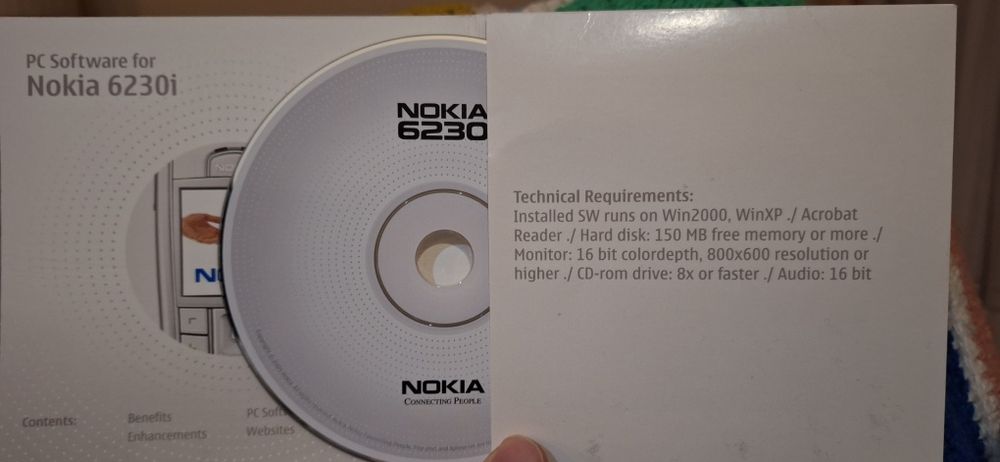 Software original para Nokia 6230i