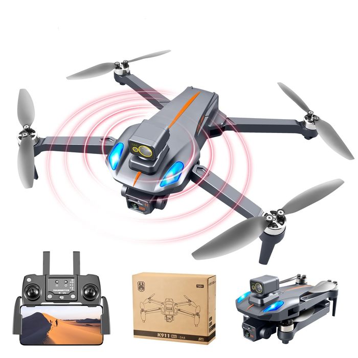 Drone XKJ K911 Max 5G Wi-Fi Fpv GPS com 3 Baterias Novo