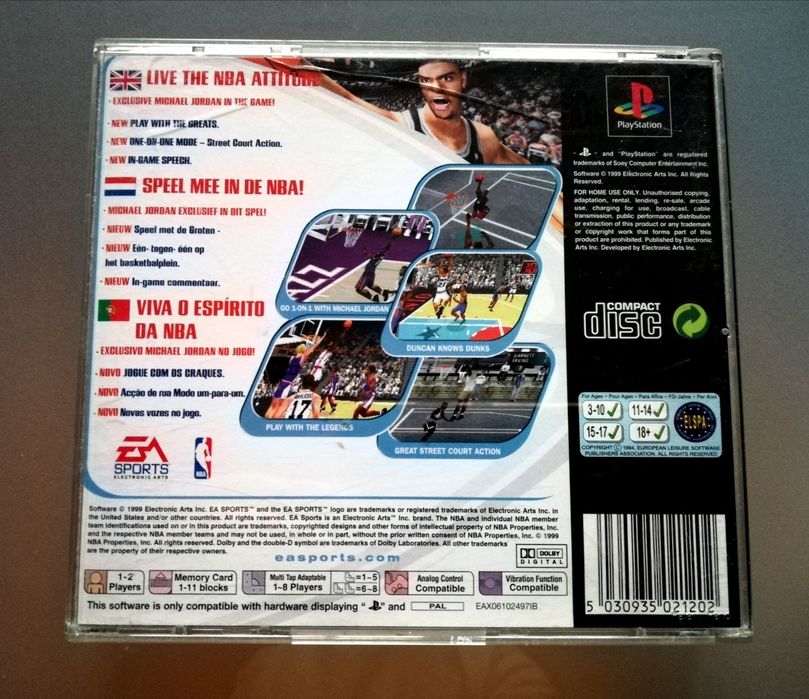 Gra na PlayStation PSX - NBA Live 2000
