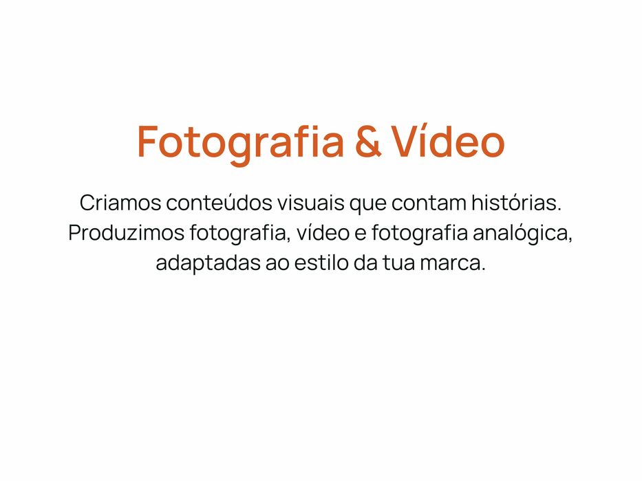 Serviços de Marketing e Comunicação Digital