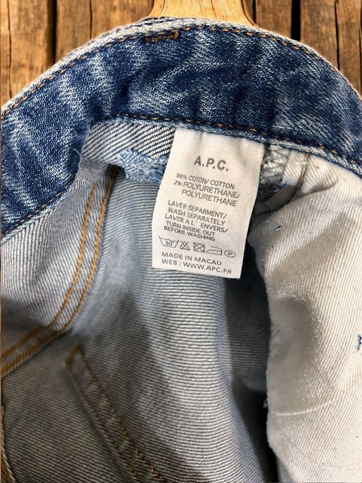 A.P.C. roz. 29 męskie dżinsy slim fit