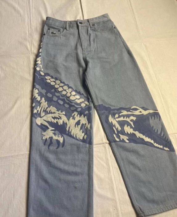 білі джинси Lacoste beggi