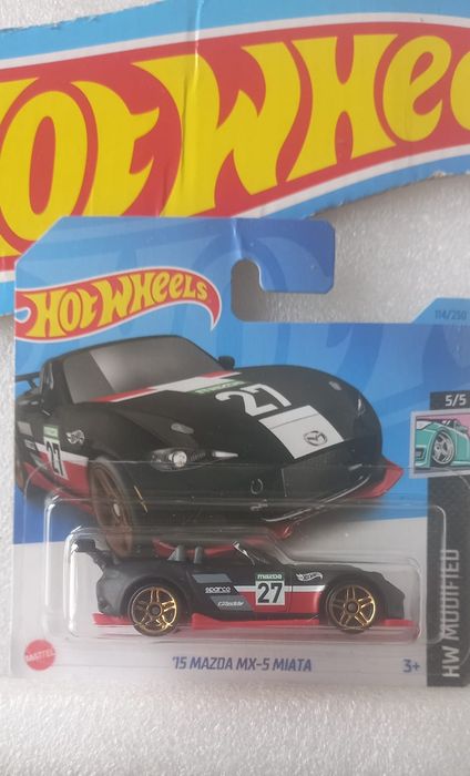 15 mazda mx-5 miata hot wheels